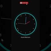 Real Time Analog Clock With Greeting Using HTML CSS JavaScript Html Css Javascript Shorts Code