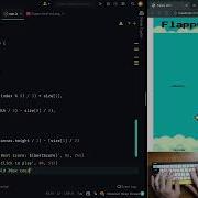 ASMR программирование Создайте игру Flappy Bird на JavaScript Без слов