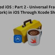 Advanced IOS Part 2 Universal Framework Framework In IOS Through Xcode Shell Script