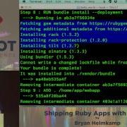 RedDotRuby 2014 Shipping Ruby Apps With Docker By Bryan Helmkamp