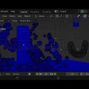 I Tried Blender 3d Program On Android Phone Particles And Collisions