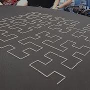 Create An Animation Showing A Hilbert Curve Filling A Square MathsAnimationTMiP