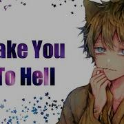 Nightcore Take You To Hell Ava Max Lyrics