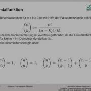 10 Rekursion Rekursive Methoden Binomialfunktion Software Fehler Testen