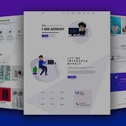Complete Portfolio Website With Bootstrap HTML CSS