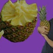 How To Pull Apart A PINEAPPLE Pineapple Peeling Fruity Fruits