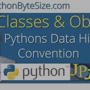 Соглашение о сокрытии данных в Python