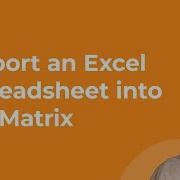 How To Import An Excel Spreadsheet Into BidMatrix Step By Step Guide