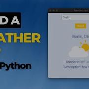 Create A Weather App Using Python Tutorial For Beginners