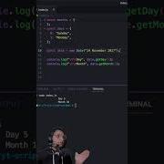 GetMonth And GetDay Is Nasty In Javascript Use This Instead Shorts