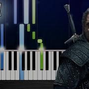 Toss A Coin To Your Witcher EASY Piano Tutorial By PlutaX