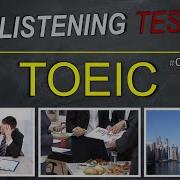 TOEIC Listening Test 01 TOEIC Asia Set Thailand Examination 2023