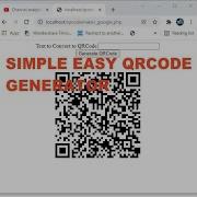 EASY WAY MAKE QRCODE GENERATOR PHP GOOGLE CHART