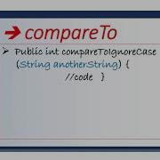 14 CompareToIgnoreCase Method In String Class In Java HINDI