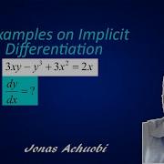 Implicit Differentiation Part 2 Examples