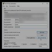 Generating SSH Key With Putty Key Gen
