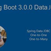 Spring Boot 3 0 0 Data JDBC Part 02 One To One One To Many Relations With Spring Data JDBC