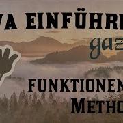 38 Java Einführung Methoden