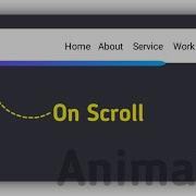Animation Scroll Progress Bar Using Html Css And JavaScript