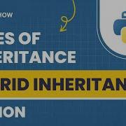 Hybrid Inheritance In Python Python Tutorials For Beginners