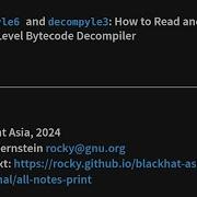How To Get The Most Out Of The Python Decompilers Uncompyle6 And Decompyle3