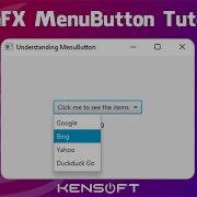 JavaFX MenuButton Tutorial Perfect For Beginners