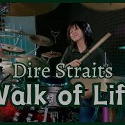 Walk Of Life Dire Straits Drum Cover By KALONICA NICX