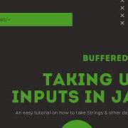 Buffered Reader In Java