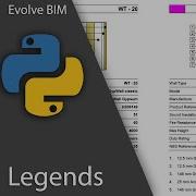 Revit Python API Wall Types Legend