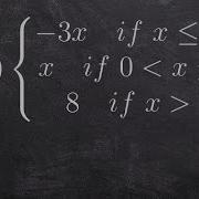 Graphing A Piecewise Function