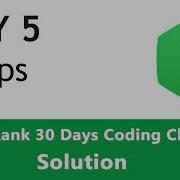Day 5 Loops HackerRank Solution Coded In Python