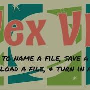 VEX VR How To Name Save Download And Turn In File