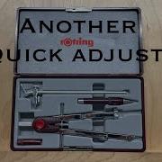 Review Unique Quick Adjust Compass By Rotring