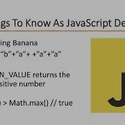 Things To Know As JavaScript Developer Part 2