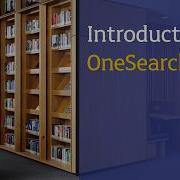 Introduction To OneSearch
