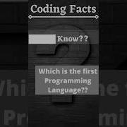 Which Is The First Programming Language Part 2 Coding Facts Code Gyani Shorts