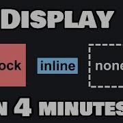 Learn CSS Display Property In 4 Minutes