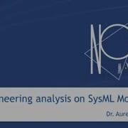Engineering Analysis On SysML Models Webinar