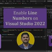 How To Display Line Numbers In Text Editor On Visual Studio 2022