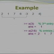 Introduction Of Array Part 2 MATLAB Tutorial Video MATLABSolutions