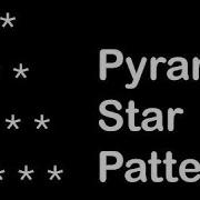 Pyramid Star Pattern 4 Program With Logic In Hindi Java Full Course