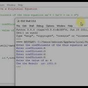 Python Program To Solve A Polynomial Equation