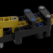 5 Lego Technic Piston Mechanisms