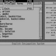Conjugating English Verbs On The Atari ST