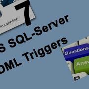 SQL Server DML Triggers