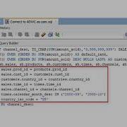 Query Sample Data In Autonomous Data Warehouse Cloud