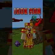Iron Man Suit Up BEDROCK Minecraft Command Block Build Minecraftbedrock Ironman