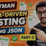 Postman Data Driven Testing With JSON No Hardcoding API Testing Part 2