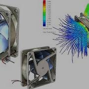 SolidWorks FL Tutorial 282 PC Fan With Flow Simulation Analysis