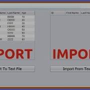 Java Import And Export Text File To JTable In Java NetBeans With Source Code